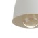 Bayerlux suspension lamp Bayerlux "oval" 1x40W E27 white 14x14x18-98 cm