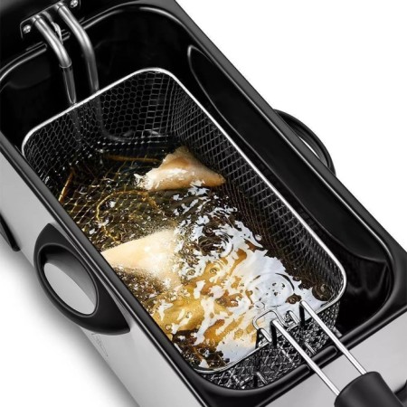 Fritten KitFort KT-4051, 2000 W, 6/2 L, 130-190 ° C, silver-black-3