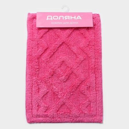 House rug of the share "Tenderness", 40 × 60 cm, pink color-6
