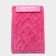 House rug of the share "Tenderness", 40 × 60 cm, pink color