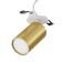 Technical C049CL-U-1WMG, 1xGU10, 10W, 5.2x5.2x12.5 cm, white and matte gold color