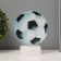 Lumber "Football" LED 3000K USB/from batteries 3haa white 14.5x9x18.5 cm