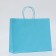 Craft bag blue, round handle, 31.5 x 25 x 11.5 cm, 120 g
