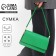 Bag Women's Baget on the valve, green color