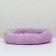 Lynchik for dogs and cats "Comfort", soft fur, 45 x 35 x 11 cm, purple