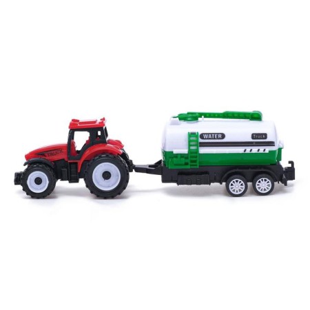 Inertial Tractor "Agricultural Technics" with a trailer, in the package-1