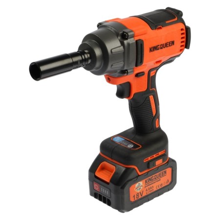 Gaikovert battery Kingqueen KQ-287, shock, 18 V, 2x4 Ah, 600 nm, 1/2 ", 3 modes-3