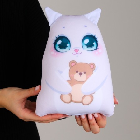 Antistress toy "Kitten with a toy" "-5