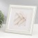 Photo frame plastic worlds 20x20 cm, white (plastic screen)