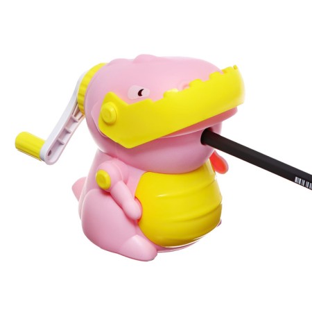 Mechanical sharpener with container "Dragon" pink-6