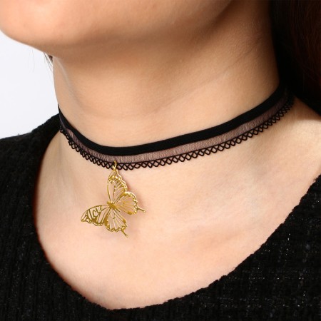Choker on the neck Love 35 cm-3