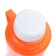 Thermos 1 l, with a glass flask, retains heat 8 hours, 13 x 28 cm, orange