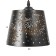 Bayerlux lamp "Eide dayshail" 3he27 40W Black 40x40x20-90cm