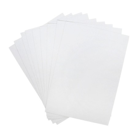 White cardboard A4, 8 sheets "Bear", coated, density 240 g/m2-1