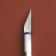 Makest knife for working with skin, 14.5 × 0.8 cm, silver color