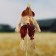 The garden scarecrow "pumpkin", h = 50 cm, mix, Greengo