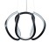 Sirius Light LED 120W 3000-6000K Black 35x35x100 cm Bayerlux