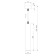 Suspended accent Elektrostandard, Single LED 55x55 mm