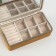 Casket to the leatherette for jewelry "Moroccan tile" traffic jam 10x18x6 cm