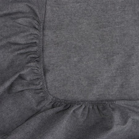 SL Home sheet SL Home "Denim" 160*200+30 cm, central dark, 100% greedy cotton-4
