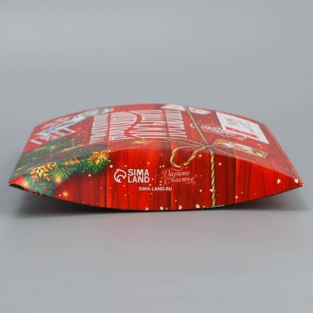Figure team "New Year's Parcel", 26 x 19 x 4 cm, New Year-4