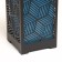 Garden-park urn "Cube" 44 l, 30 x 30 x 70 cm, housing 2 mm, tank 0.5 mm