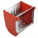 Bunker feeder for rabbits, without lid, plastic