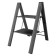 Leonardo ladder, 2 steps, black