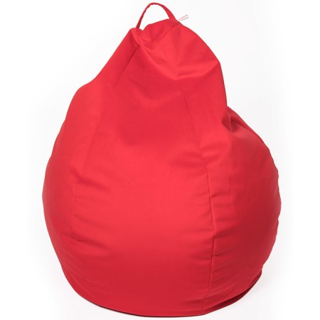 The hand-bag “pear” is small, diameter 70 cm, height 90 cm, red color, velor-2