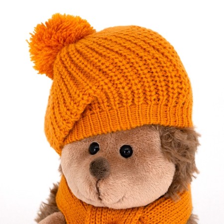 Soft toy "Hedgehog thorny: in mustard beret", 20 cm OS001-220/20A-4