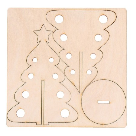 Harvesting for creativity "Fluffy Christmas tree"-2
