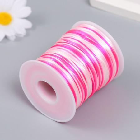 Cord for creativity "Pink sunset" winding 90 ± 2 m thick 1 mm 7x5.6x5.6 cm-1