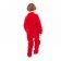 Combineson children, red color, height 104-110 cm