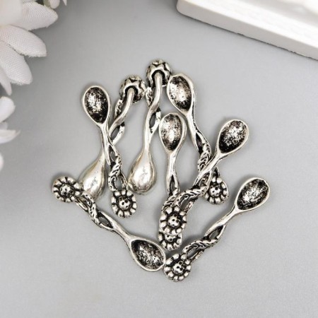 Souvenir wallet metal "spoon-amobilium" 3x0.5 cm-2