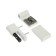 Loop for a plastic door, up to 120 kg, white