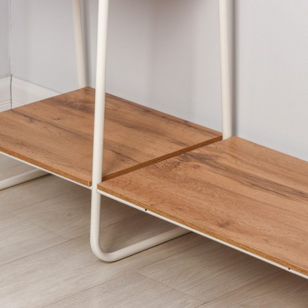 Wardrobe system with the shelves "Scandinavia 1", 110 × 38.5 × 147 cm, white color-3