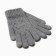 Male gloves minku 21 cm gray