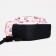 School backpack of textiles on lightning, 3 pockets, pink color