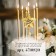 Candle in the cake "Air Ball. Star", 7 cm, golden