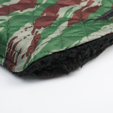 Club on the handle of the stroller, quilted, camouflage color-3