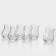 A set of glass glasses for Kozan tea, 180 ml, 6 pcs