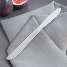 Stainless steel knife of the Pulkin shares, length 20.6 cm, thickness 2 mm, silver color