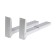 SL-02 bracket, for a microwave oven, adjustable, up to 40 kg, 313-413 mm, metallic, gray