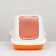 Pet -it house-house for cats 57x39x38, orange/white
