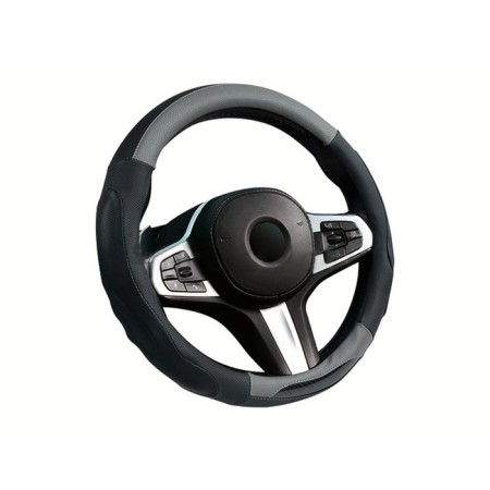 Carfashion Laredo steering wheel, size m, black/gray.