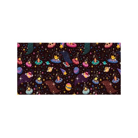 Basket for toys "Star aliens, size 35x50 cm-1