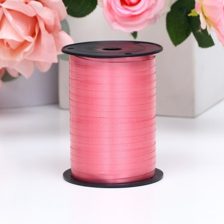 Tape for decor and gifts, fuchsia, 0.5 cm x 250 m