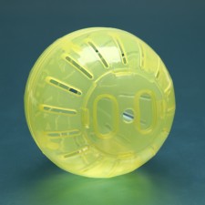 A ball for rodents 10 cm, yellow