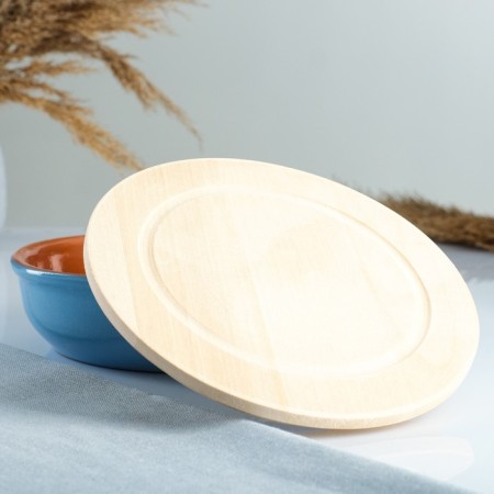 Set for the junction "Vyatka No. 3" (3 containers / 1l. + 3 wooden covers), blue-2