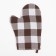 Set of kitchen shade "Cell": mittens 20x27 cm, take 19x19 cm, 100% cotton